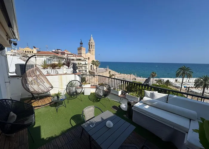 Apartment Frente Al Mar Con Terraza -