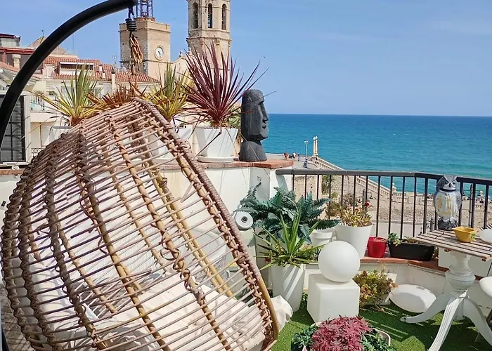 Frente Al Mar Con Terraza - سيدجيس